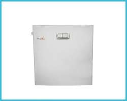 مشخصات، قیمت و خرید فلاش تانک ایران الترا اسلیم طرح سفیدساده ابگیری 2 طرف با لوله توکار